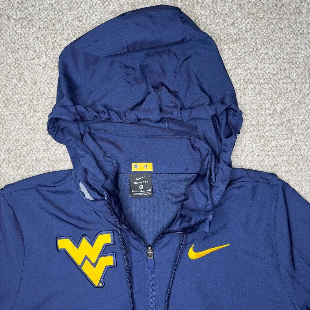 WVU Nike Dri-Fit track jacket